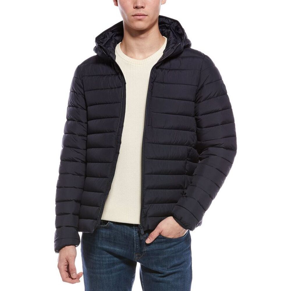 SAVE THE DUCK Dark Navy Puffer Jacket